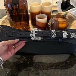 Genuine leather and cowhide belt